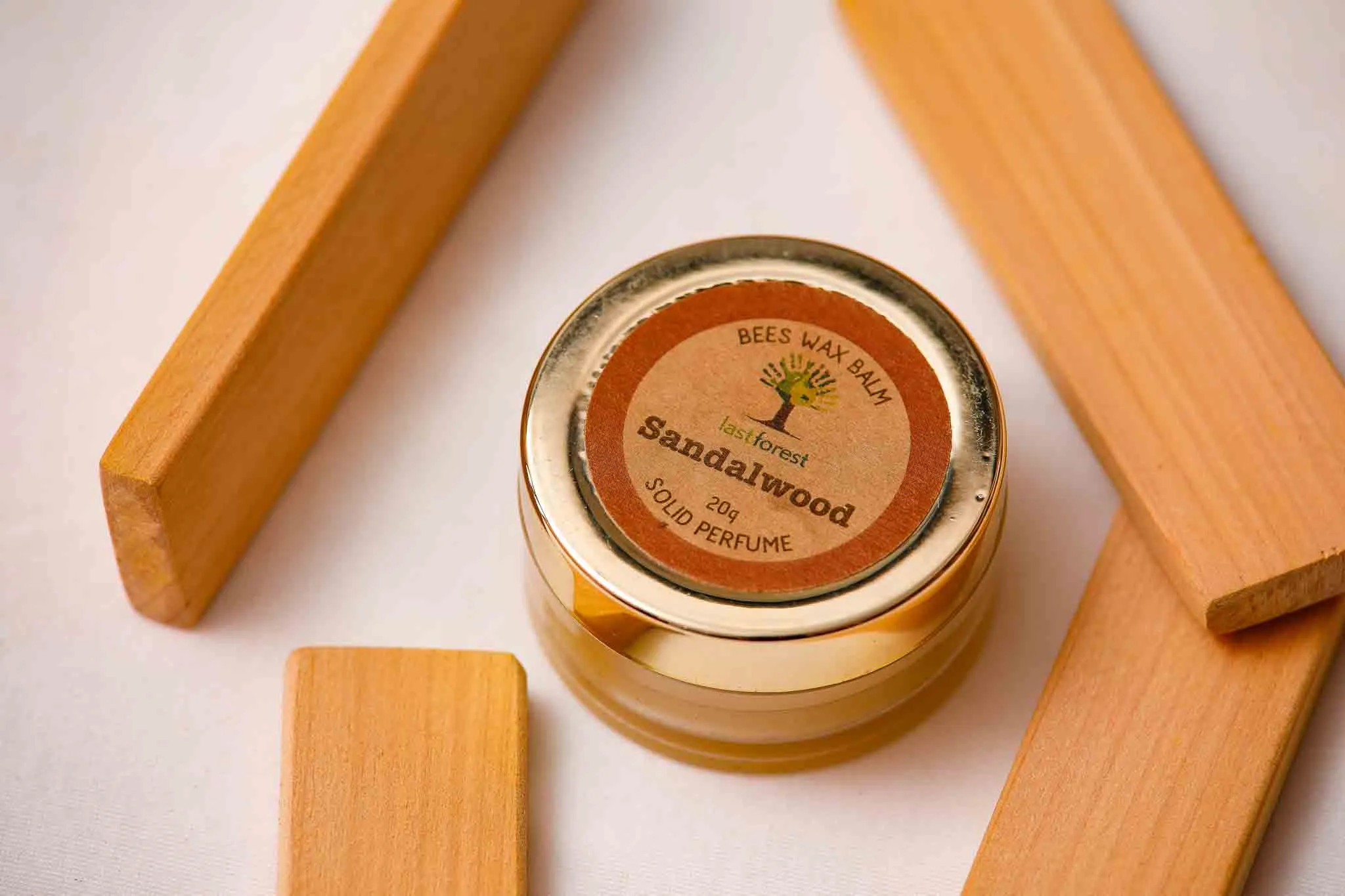 Beeswax Solid Perfume - Sandalwood - Last Forest