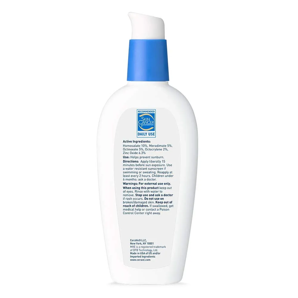 CERAVE SPF30 FACIAL MOISTURIZING LOTION AM 3 Oz