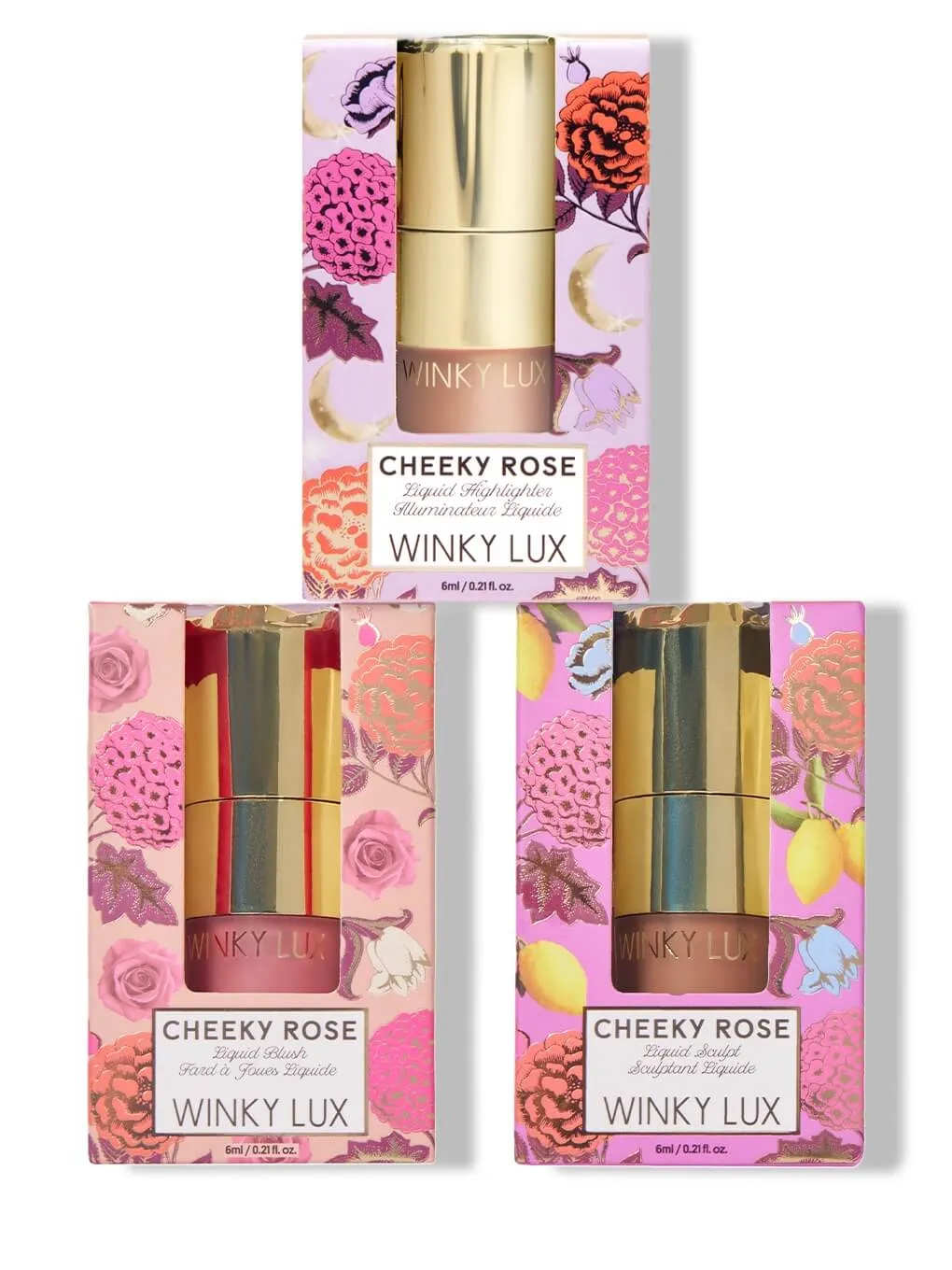 Cheeky Rose® Liquid Trio