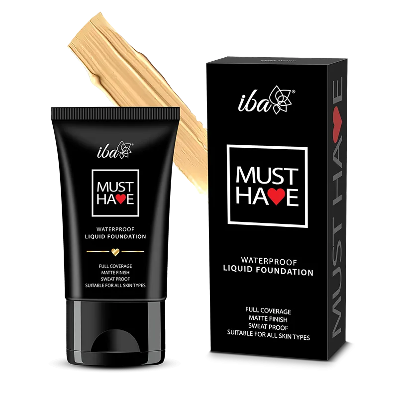 Iba Must Have Waterproof Liquid Foundation - Cool Vanilla