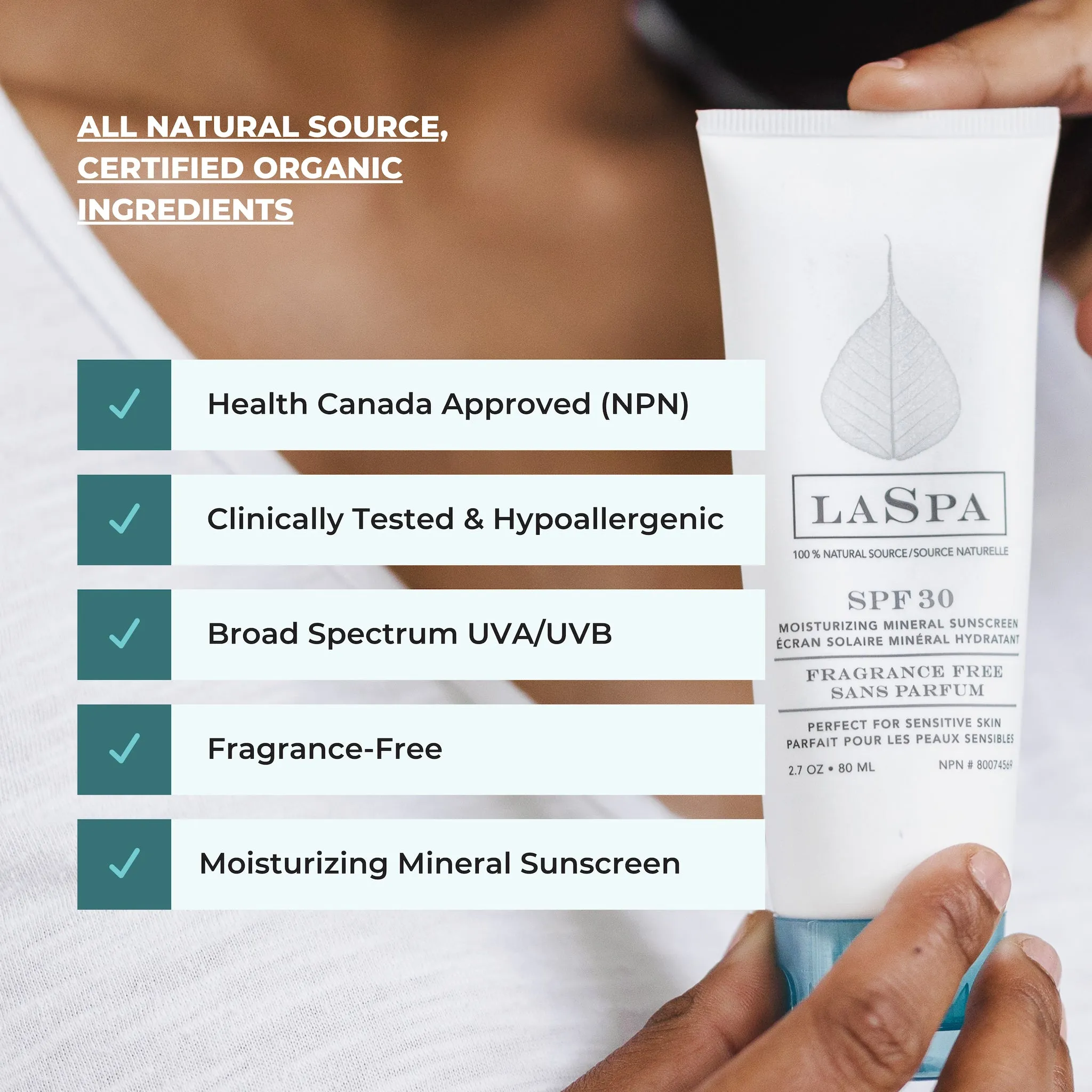 Moisturizing Mineral Sunscreen SPF 30