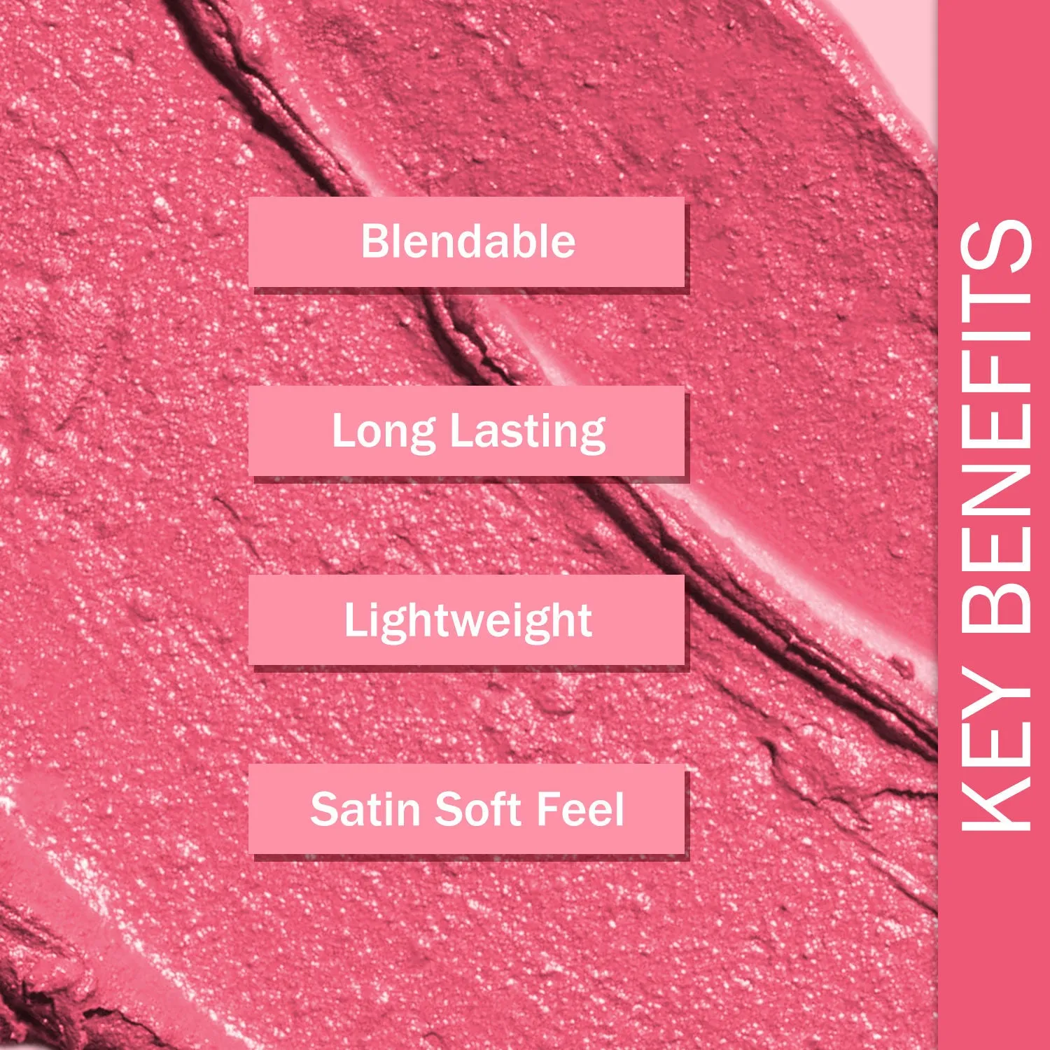 NY Bae Mousse Blush - Crimson Bloom 02 (10 gm) | Red | Creamy Matte | Natural Matte Finish | Highly Pigmented | Lightweight | Satin Soft Feel | Super Blendable | All Skin Types