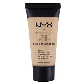 NYX Stay Matte But not Flat Foundation Liquid, Caramel, 35ml