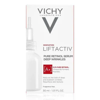 Open Box - Vichy Liftactiv Retinol for Deep Wrinkles Face Serum - 1.01 fl oz