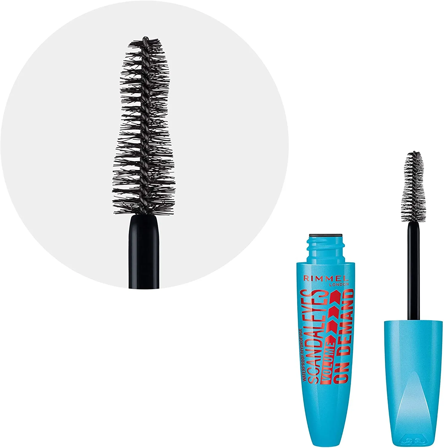 Rimmel Scandaleyes Waterproof Mascara, Black, 12ml