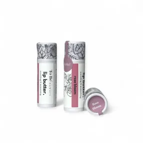rose bloom moisturizing lip butter.