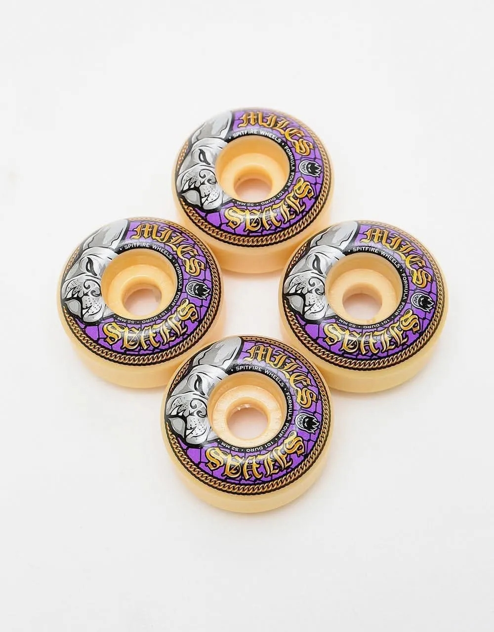 Spitfire Silvas Classics Formula Four 101d Skateboard Wheel - 52mm