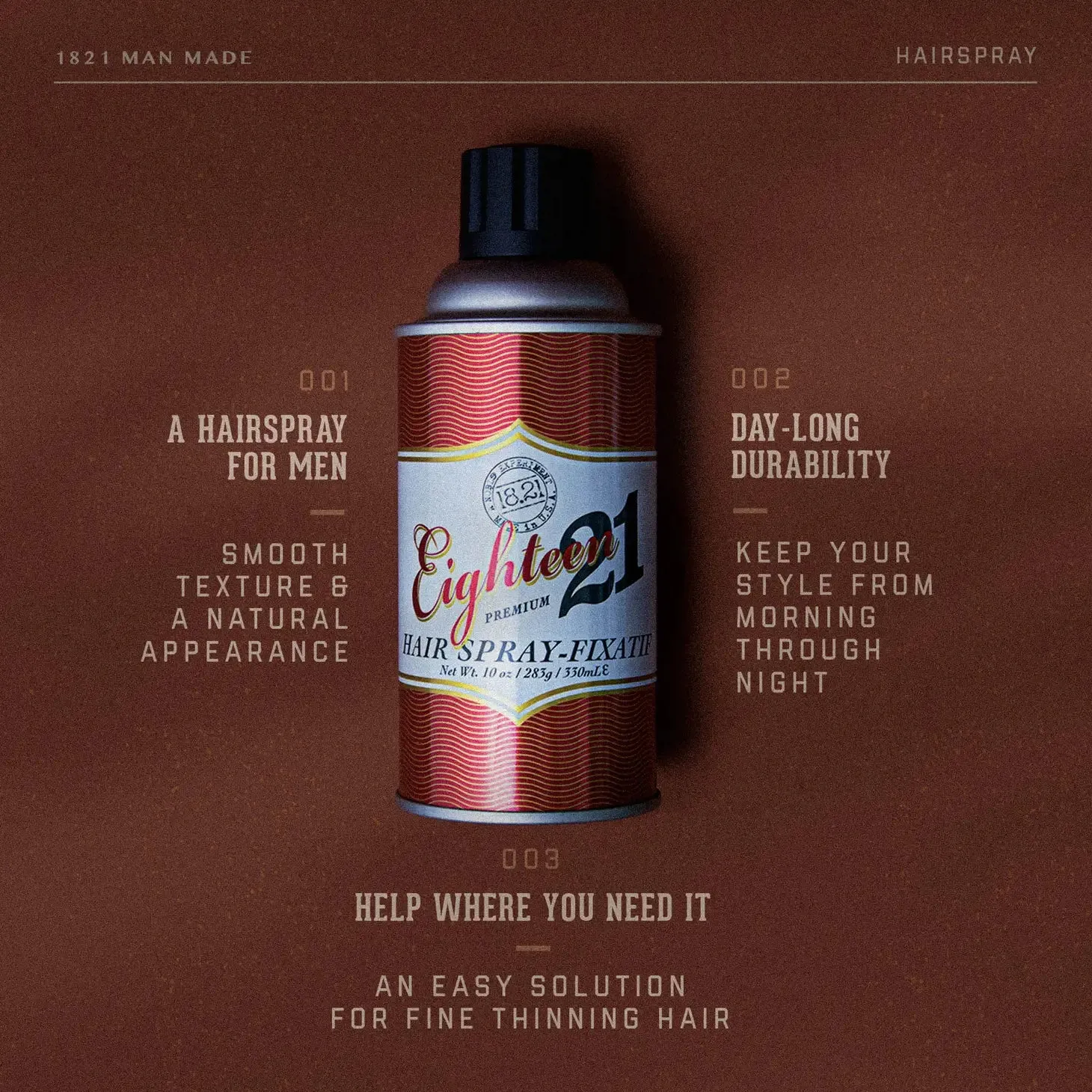 Sweet Tobacco Premium Hairspray