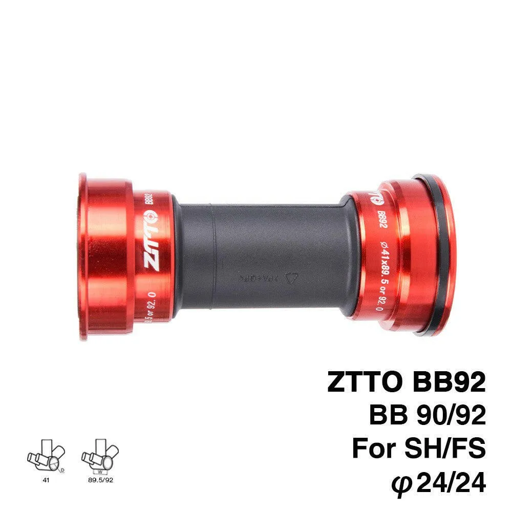 ZTTO Mountain Road Bike Bearing Bicycle Press Fit External Bearing Bottom Brackets for Parts Crankset