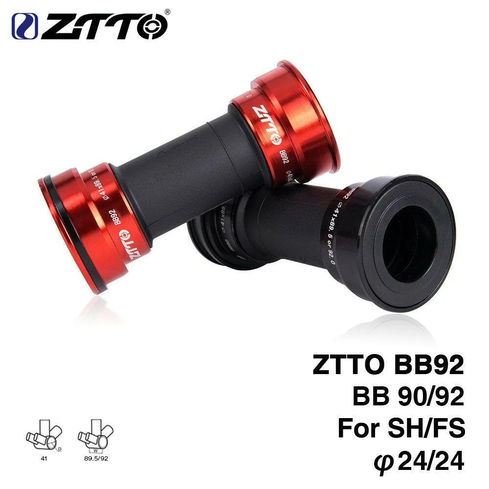 ZTTO Mountain Road Bike Bearing Bicycle Press Fit External Bearing Bottom Brackets for Parts Crankset