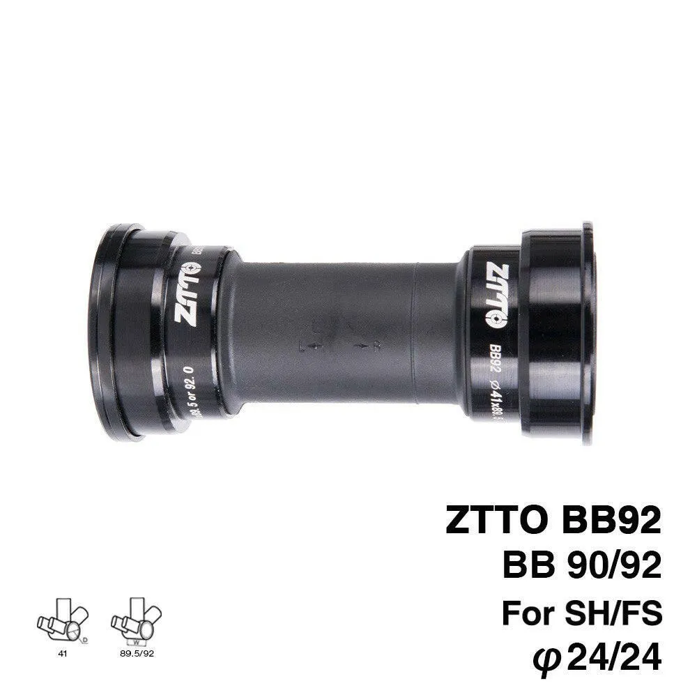 ZTTO Mountain Road Bike Bearing Bicycle Press Fit External Bearing Bottom Brackets for Parts Crankset